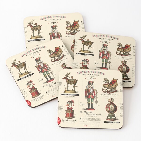 Item preview, Vintage Oddities — Bygone‑Era Christmas Toys, Catalogue Preview 1887 designed and sold by gstevensonart.
