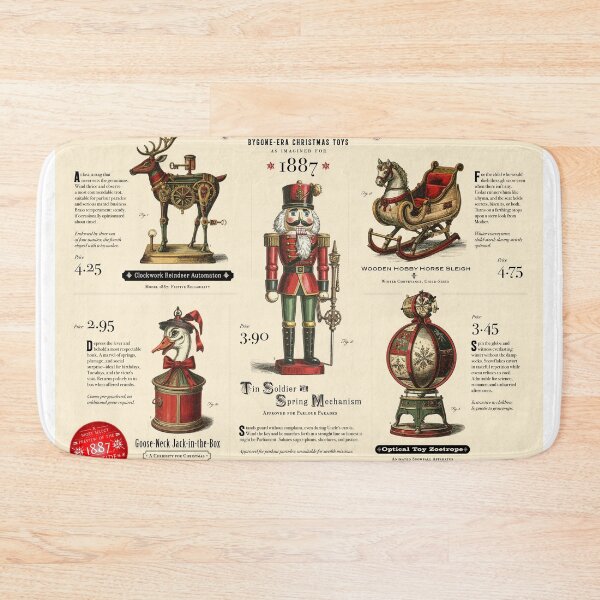 Item preview, Vintage Oddities — Bygone‑Era Christmas Toys, Catalogue Preview 1887 designed and sold by gstevensonart.