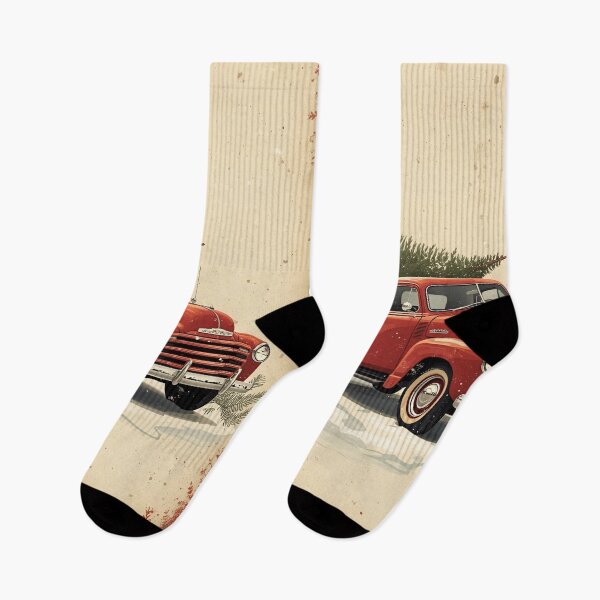 Item preview, Rustic Country Christmas Pickup Scene designed and sold by ChicTrendz.