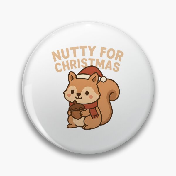 Item preview, Nutty for Christmas – Cute Holiday Squirrel designed and sold by VibeCircuit61.