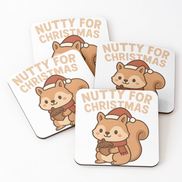 Item preview, Nutty for Christmas – Cute Holiday Squirrel designed and sold by VibeCircuit61.