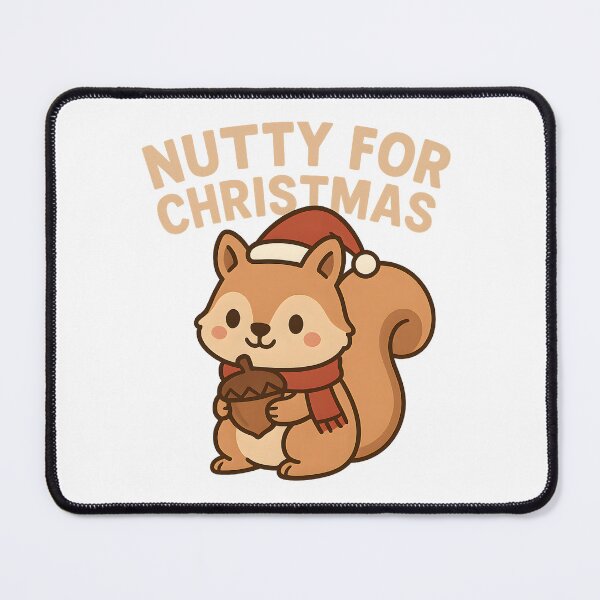 Item preview, Nutty for Christmas – Cute Holiday Squirrel designed and sold by VibeCircuit61.