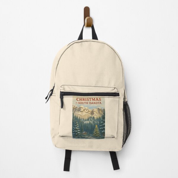 Artikelvorschau, Weihnachten am Mount Rushmore – Winterliche Fantasieansicht im Schnee entworfen und verkauft von Novel Works Studio.