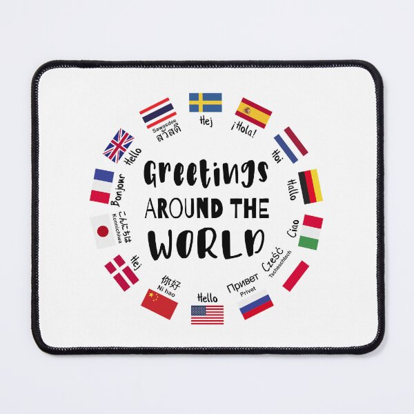 Item preview, Greetings around the world - Hello in all languages designed and sold by HandicraftArt.