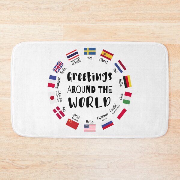 Item preview, Greetings around the world - Hello in all languages designed and sold by HandicraftArt.