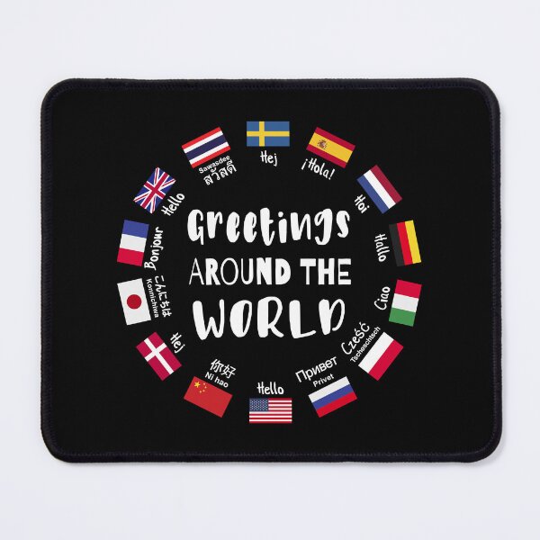 Item preview, Greetings around the world - Hello in all languages designed and sold by HandicraftArt.