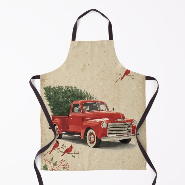 Item preview, Cozy Winter Farmhouse Holiday Truck designed and sold by ChicTrendz.