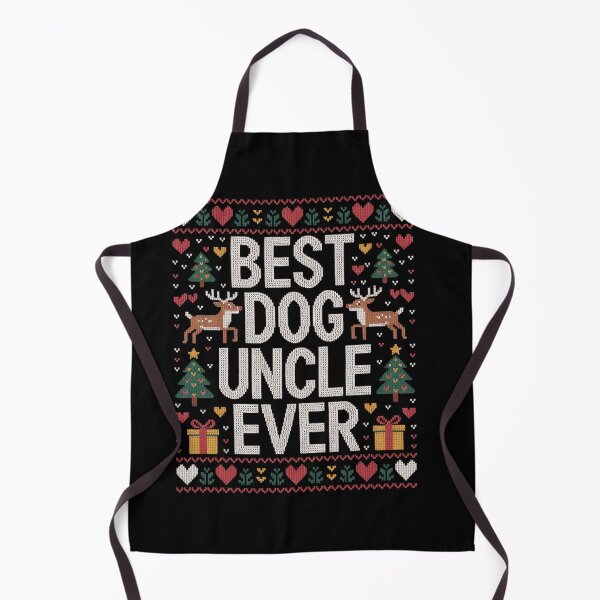 Item preview, Christmas Tree Reindeer Ugly Holiday Best Dog Uncle Ever  designed and sold by KonstanKoraner.
