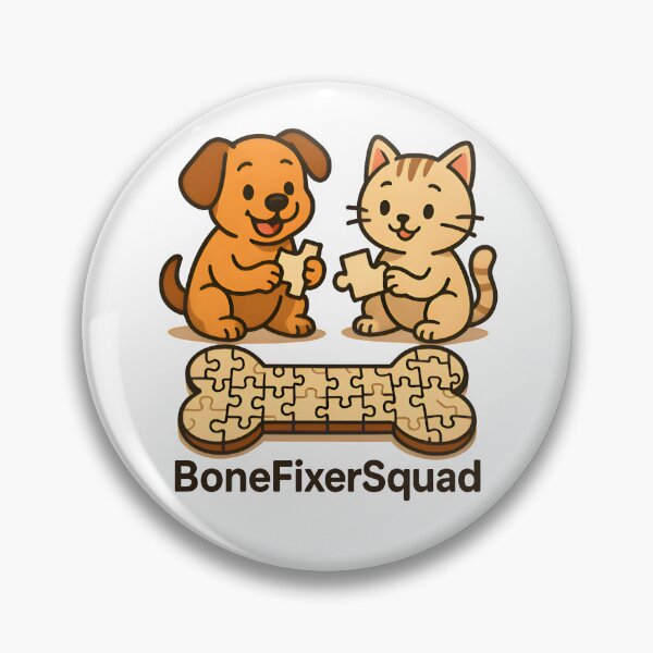 Item preview, BoneFixerSquad — Dog & Cat Puzzle Team designed and sold by Bettybee00.