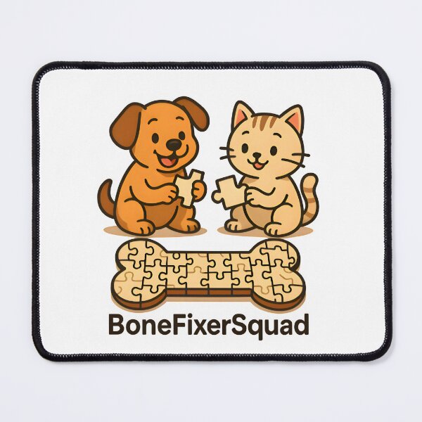 Item preview, BoneFixerSquad — Dog & Cat Puzzle Team designed and sold by Bettybee00.