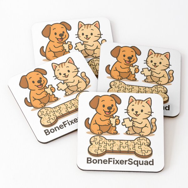 Item preview, BoneFixerSquad — Dog & Cat Puzzle Team designed and sold by Bettybee00.