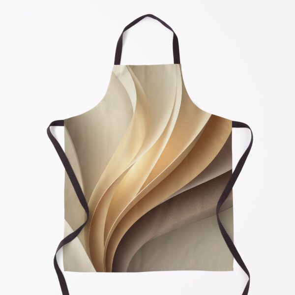 Item preview, Monochrome Brown Layered Abstract Flow Art designed and sold by PaintbrushPlace.
