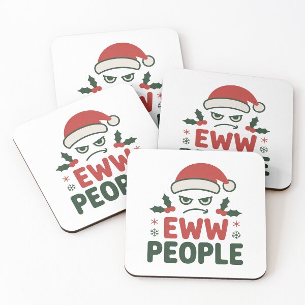 Item preview, Eww People Funny Christmas Grumpy designed and sold by MonkiFlipp.