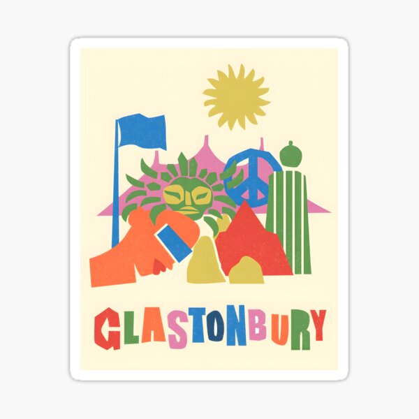 Glastonbury Festival Sticker