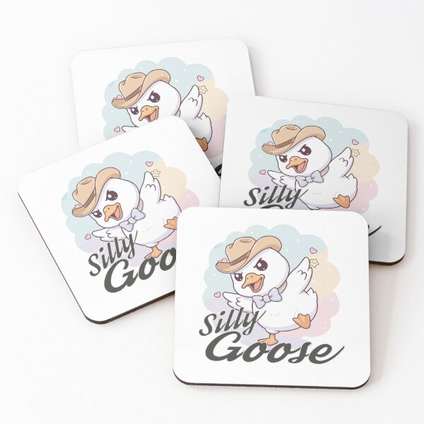 Item preview, Silly Goose Cowboy – Cute Kawaii Goose Design designed and sold by Mr Lee.