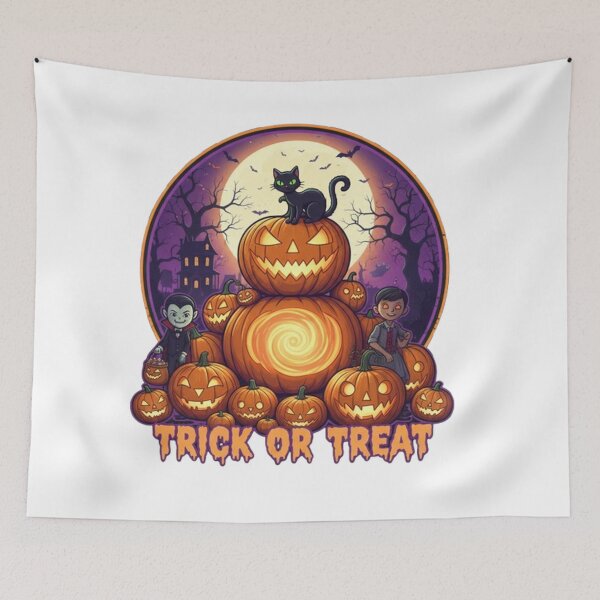 Item preview, Halloween Trick or Treat designed and sold by SztylishDesigns.