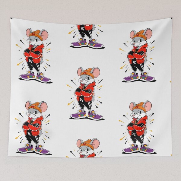 Item preview, A STREET ARTIST MOUSE designed and sold by infinitearte.
