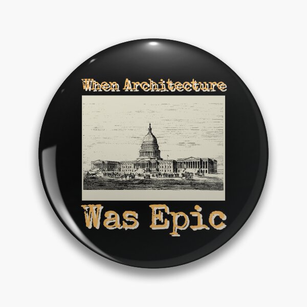 Item preview, Epic Capitol Architecture Vintage designed and sold by RPrintPulse.