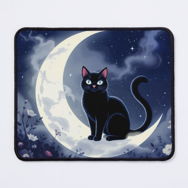 Item preview, Moonlit Kitten Dising designed and sold by HappySproutArt.