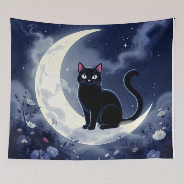 Item preview, Moonlit Kitten Dising designed and sold by HappySproutArt.