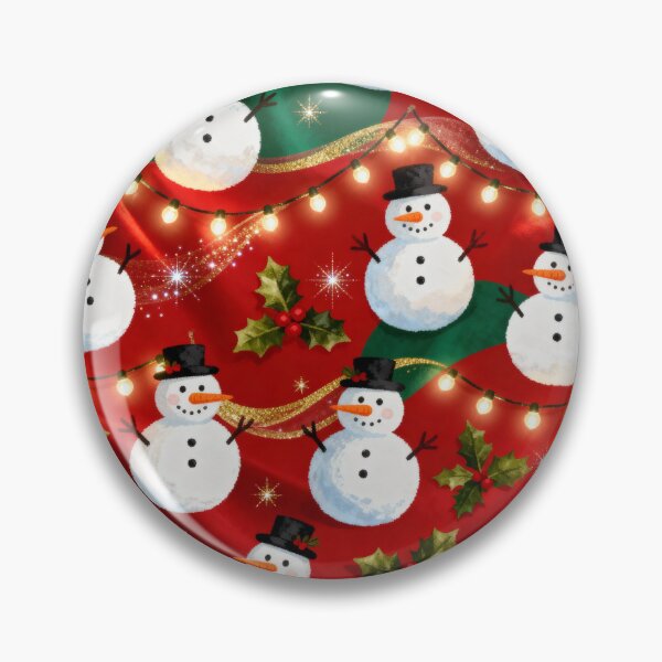 Item preview, Snowman pattern design designed and sold by mario-duval.