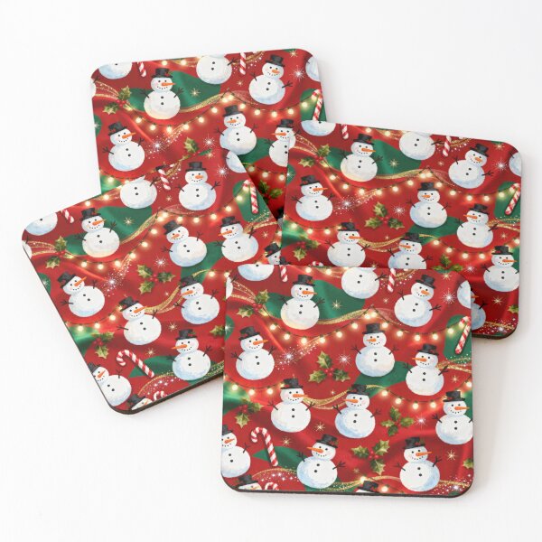 Item preview, Snowman pattern design designed and sold by mario-duval.