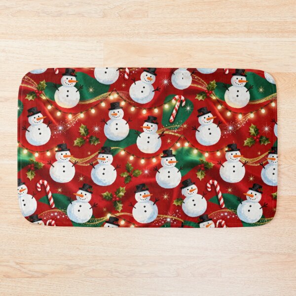 Item preview, Snowman pattern design designed and sold by mario-duval.
