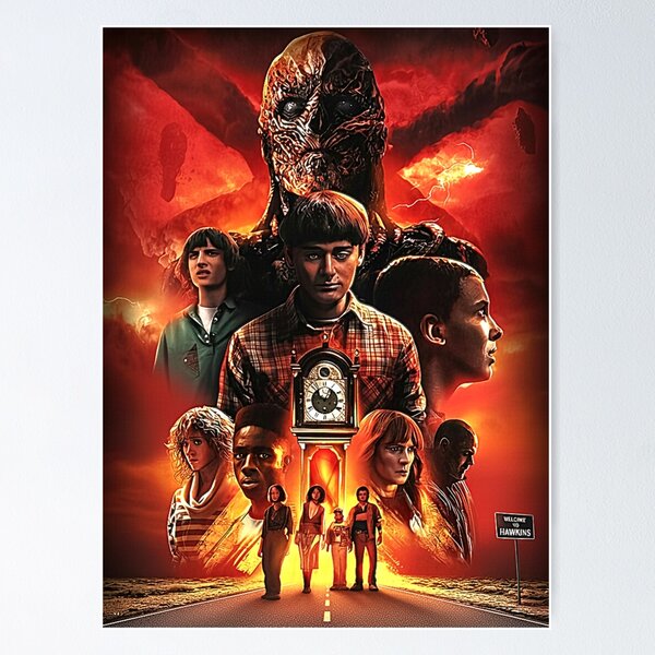 Stranger Things Eleven Posters for Sale | Redbubble