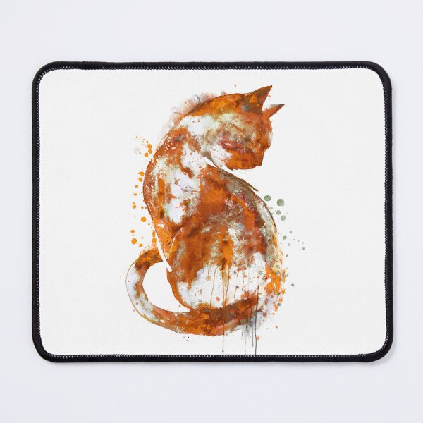 Item preview, Watercolor Cat Abstract designed and sold by caracatita75.