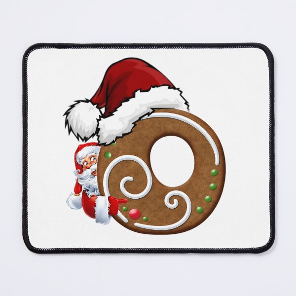 Item preview, anta Gingerbread Letter O Christmas Cookie Alphabet Design designed and sold by Pandastore14.
