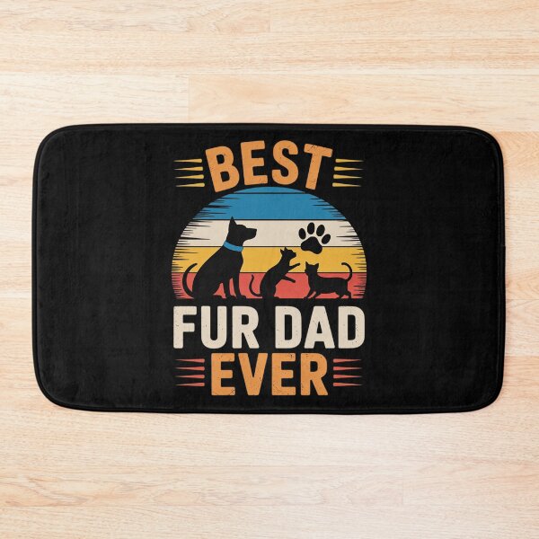 Item preview, Fur Dad Best Fur Dad Ever Dog Cat Dad  designed and sold by KonstanKoraner.
