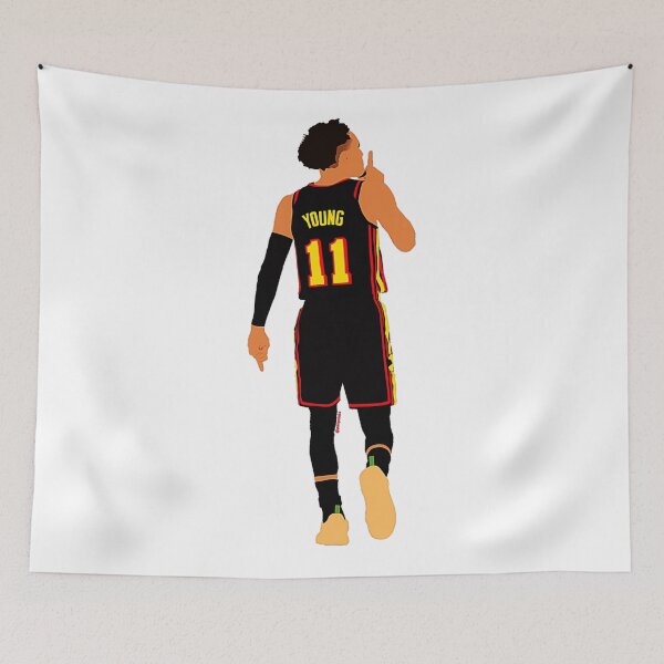 Item preview, Trae Young Silences Msg Game Winner Playoffs designed and sold by KeithWyatt.
