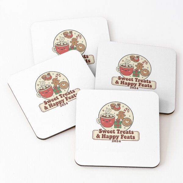 Item preview, "Sweet Treats Happy Feats Christmas - Festive Dessert Holiday Gift Design" designed and sold by jkaestheticss.