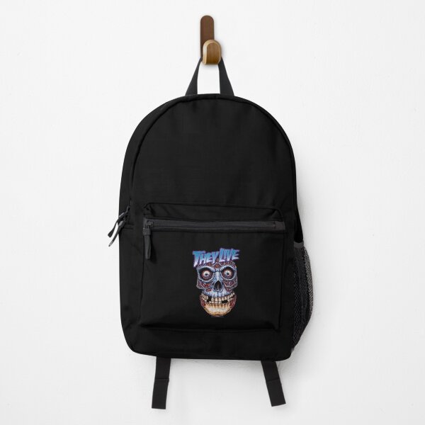 Item preview, They Live Bold Blue Skull Mask designed and sold by DonnaBradsha.