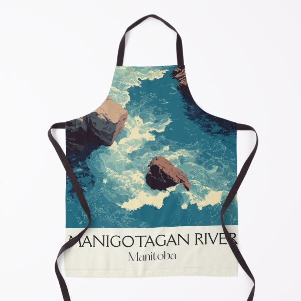 Item preview, Manigotagan River Manitoba | Scenic River Scenery Art Print designed and sold by TuncGK.