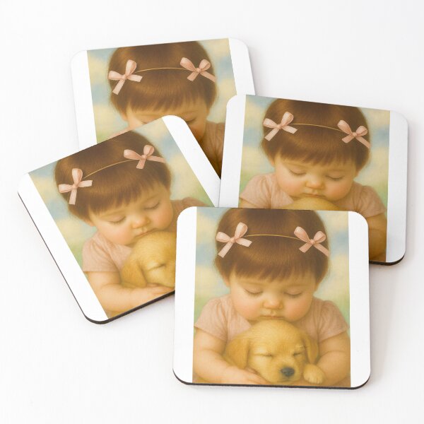 Item preview, Amor de cachorros designed and sold by Cushion-Crafts.