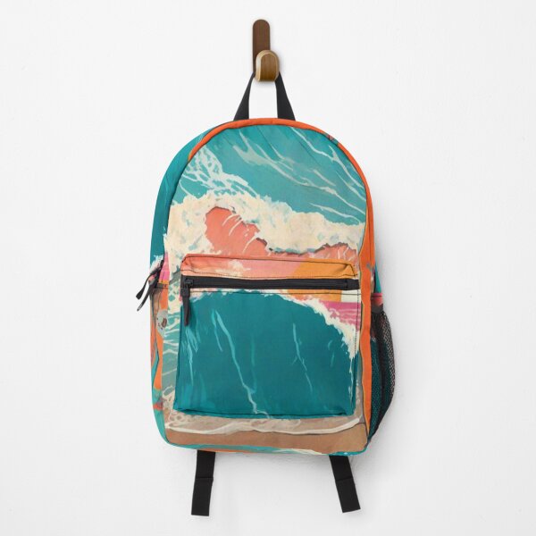 Item preview, Malibu Surf Club Poster | Retro 1960s California Surf Art designed and sold by Esterlane.