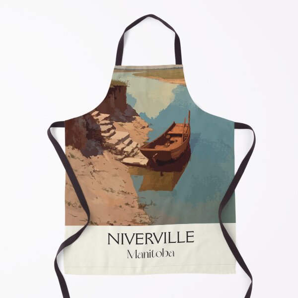 Item preview, Niverville Manitoba Rural | River Scenic View Art Print designed and sold by TuncGK.