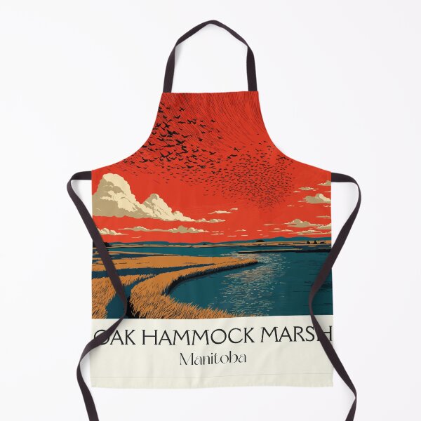 Item preview, Oak Hammock Marsh Manitoba | Wildlife Refuge Art Print designed and sold by TuncGK.