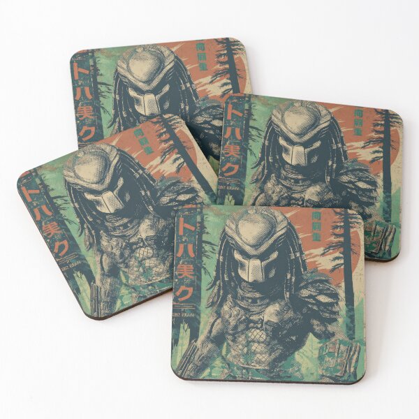 Item preview, Distressed Predator Vintage Poster  designed and sold by AnimeArsenalPrints.