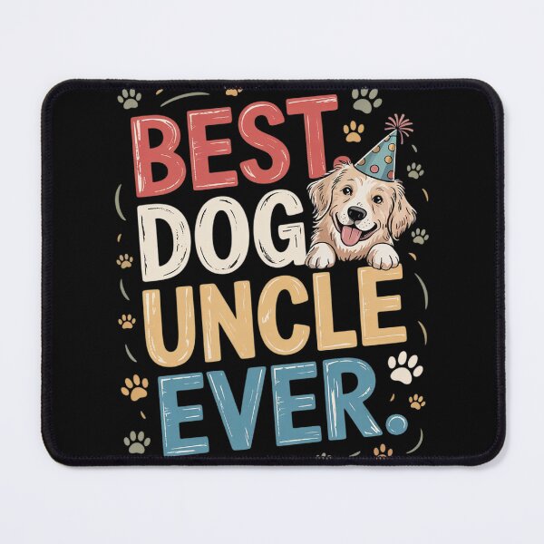 Item preview, Mens Best Dog Uncle Ever Dog Lover Dog Owner designed and sold by KonstanKoraner.