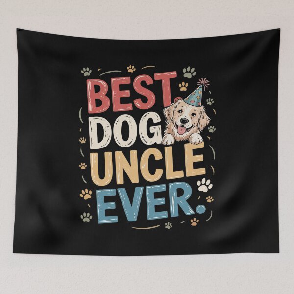 Item preview, Mens Best Dog Uncle Ever Dog Lover Dog Owner  designed and sold by KonstanKoraner.