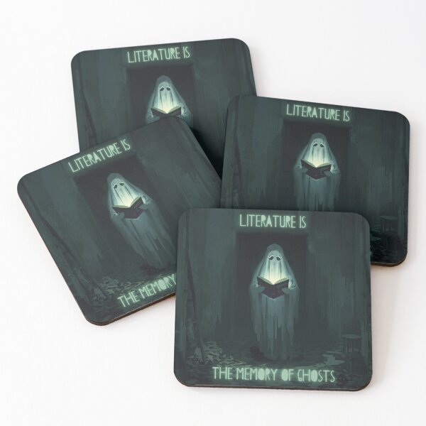 Item preview, "Literature is the memory of ghosts" designed and sold by Filologica.