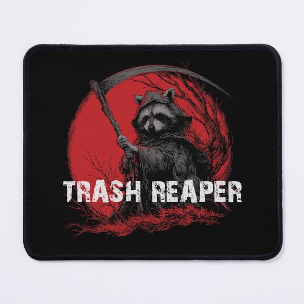 Item preview, Trash Reaper – Dark raccoon before a red moon designed and sold by drizzd.