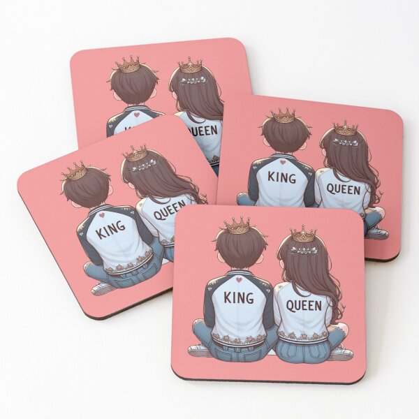 Item preview, king and queen couples designed and sold by METAPHORS-VI.