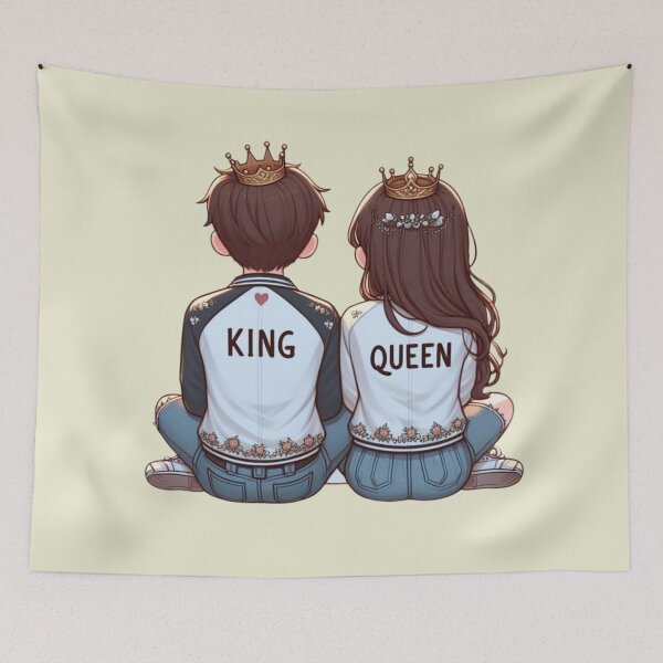 Item preview, king and queen couples designed and sold by METAPHORS-VI.