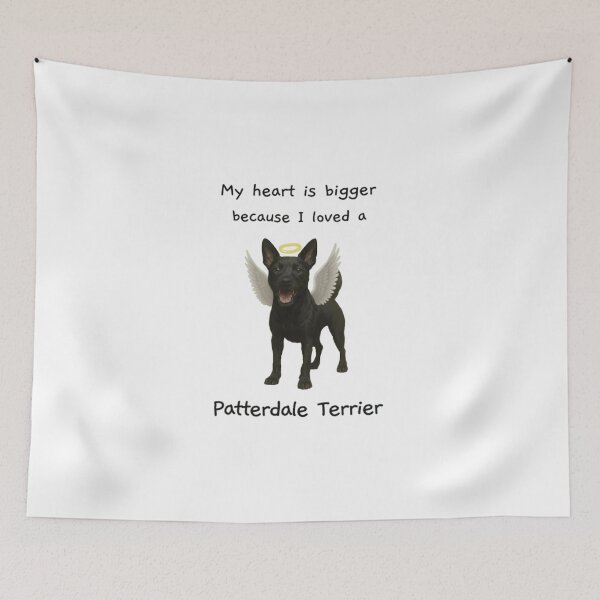Item preview, My heart is bigger because I loved a patterdale terrier designed and sold by RennlyDesigns.