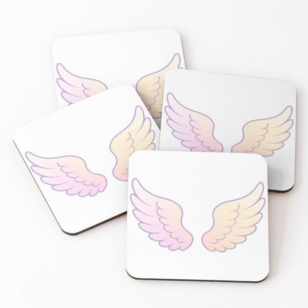 Item preview, Soft Frequency Wings | Cute Angel Wings Sticker | Sound Wave Pattern | High Vibration & Spiritual Energy designed and sold by HerDreamCodes.
