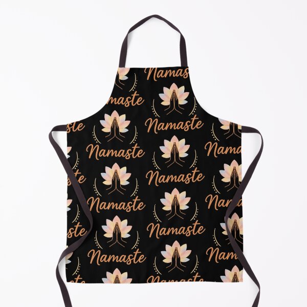 Item preview, Namaste Lotus flower motif designed and sold by Radixbarny.