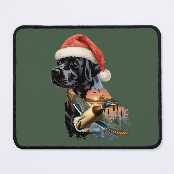 Item preview, Christmas Labrador and Flying Mallard Wetlands designed and sold by LifeCrush.